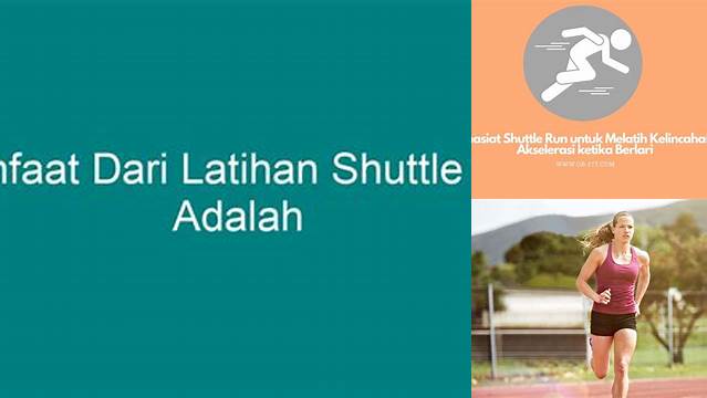 Temukan Manfaat Latihan Shuttle Run yang Jarang Diketahui!