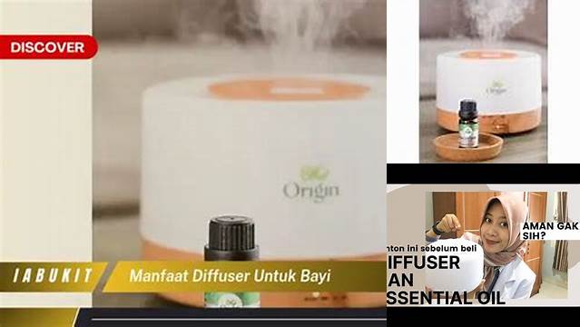 Manfaat Diffuser untuk Bayi yang Jarang Diketahui, Wajib Dicoba!