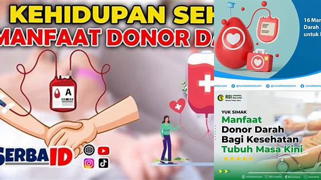 Manfaat Donor Darah, Rahasia Kesehatan yang Jarang Diketahui