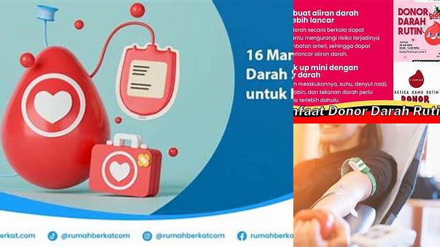 Terungkap Manfaat Donor Darah Rutin yang Jarang Diketahui!