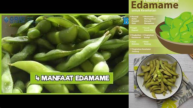 Temukan Manfaat Edamame Rebus yang Jarang Diketahui