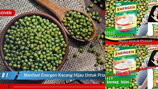 Temukan 7 Manfaat Energen Kacang Hijau untuk Pria yang Jarang Diketahui