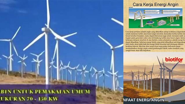 Temukan Manfaat Energi Angin yang Jarang Diketahui