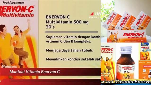 Temukan Manfaat Enervon-C Multivitamin yang Jarang Diketahui