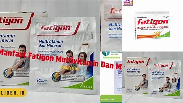 Temukan Manfaat Fatigon Multivitamin dan Mineral yang Jarang Diketahui dan Wajib Kamu Tahu
