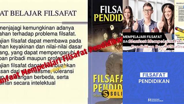 Temukan Manfaat Filsafat Pendidikan yang Belum Banyak Diketahui