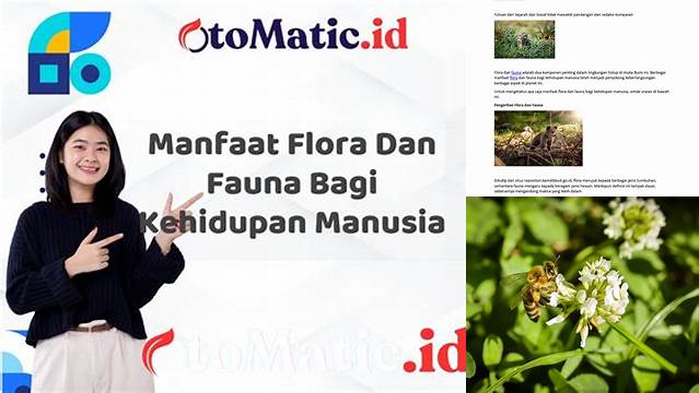 Temukan Manfaat Flora yang Jarang Diketahui dan Penting Bagi Manusia