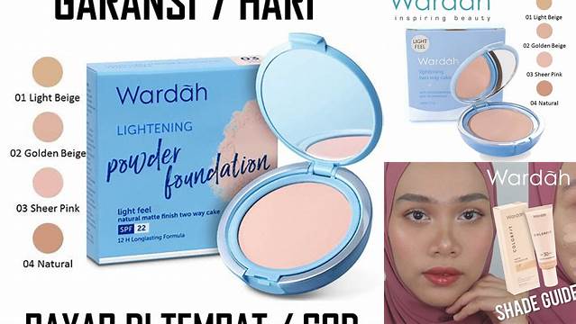 Temukan Manfaat Foundation Wardah yang Jarang Diketahui