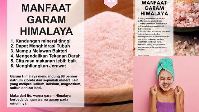 10 Manfaat Garam Himalaya yang Jarang Diketahui, Bikin Penasaran!