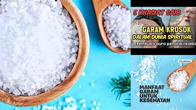 Manfaat Garam Kasar untuk Spiritual yang Jarang Diketahui