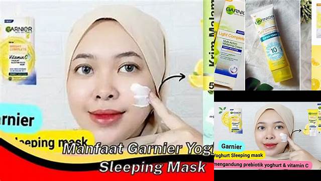 Temukan 8 Manfaat Garnier Yoghurt Sleeping Mask yang Jarang Diketahui