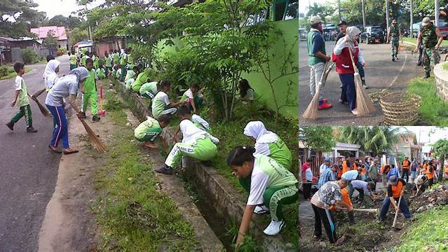 Manfaat Gotong Royong di Lingkungan Masyarakat Jarang Diketahui