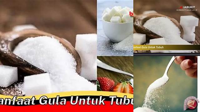Temukan Rahasia Manfaat Gula untuk Tubuh yang Jarang Diketahui