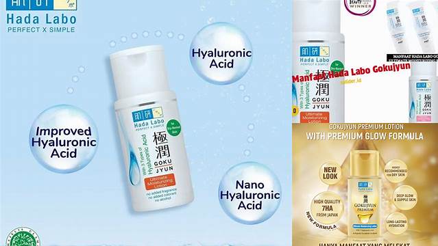 Temukan Manfaat Hada Labo Gokujyun Jarang Diketahui