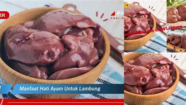 Temukan Rahasia Manfaat Hati Ayam untuk Lambung Anda!