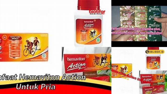 Temukan Manfaat Hemaviton Action untuk Pria yang Jarang Diketahui dan Penting untuk Anda