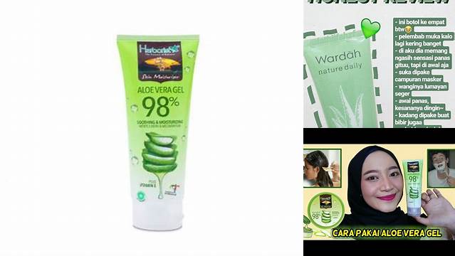 5 Manfaat Herborist Aloe Vera Gel yang Jarang Diketahui