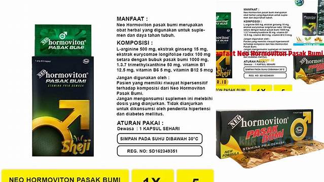 Temukan Manfaat Hormoviton Pasak Bumi yang Jarang Diketahui