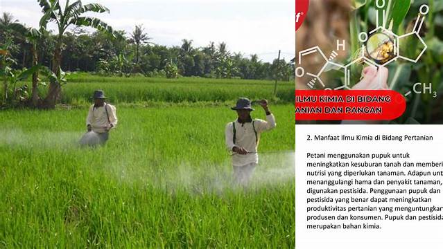 Manfaat Ilmu Kimia di Bidang Pertanian yang Jarang Diketahui