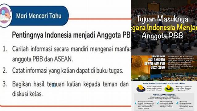 Manfaat Indonesia Menjadi Anggota PBB: Temukan yang Jarang Diketahui