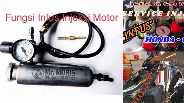 Manfaat Infus Injeksi Motor yang Jarang Diketahui dan Perlu Anda Ketahui