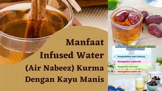 Temukan Manfaat Infuse Water Kurma yang Jarang Diketahui