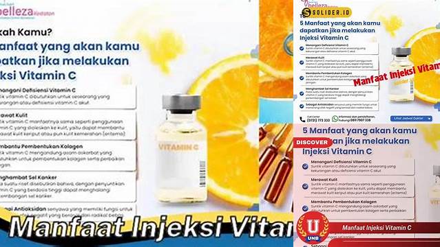 Temukan Manfaat Injeksi Vitamin C yang Perlu Anda Ketahui