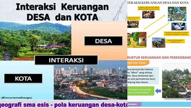 Temukan Manfaat Interaksi Desa dan Kota yang Jarang Diketahui