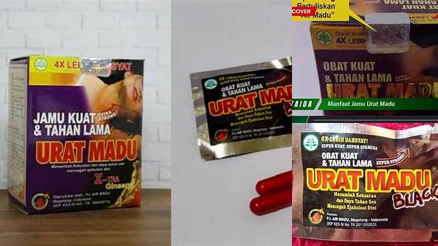 Temukan Manfaat Jamu Urat Madu yang Selama Ini Jarang Diketahui