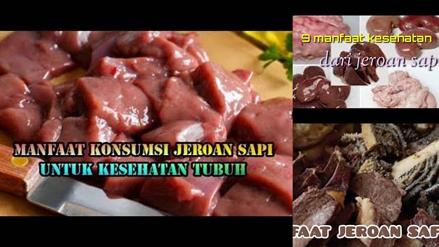 Temukan Khasiat Jeroan Sapi yang Jarang Diketahui, Dijamin Bikin Penasaran!