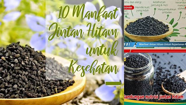 Temukan Manfaat Jintan Hitam untuk Kejantanan Pria: Rahasia yang Jarang Diketahui