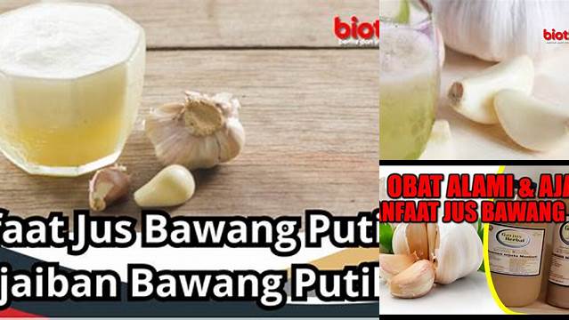 Temukan Manfaat Jus Bawang Putih yang Jarang Diketahui