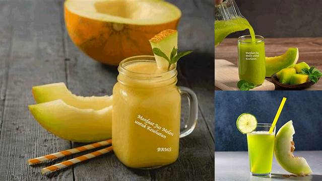 Temukan Khasiat Jus Melon yang Jarang Diketahui