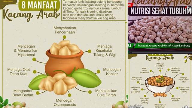Temukan 10 Manfaat Kacang Arab untuk Asam Lambung yang Jarang Diketahui