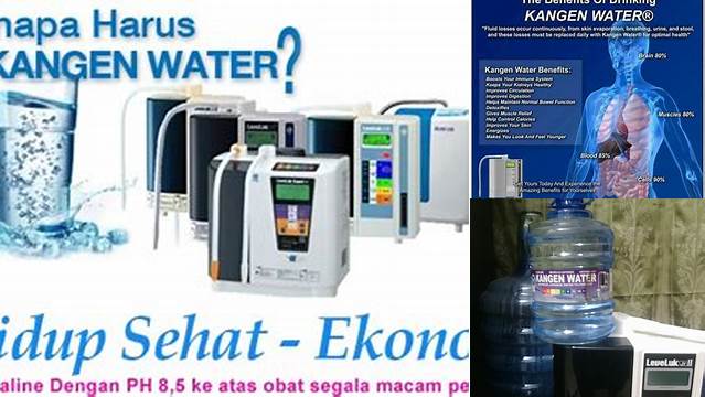 Manfaat Kangen Water yang Jarang Diketahui, Wajib Anda Tahu!