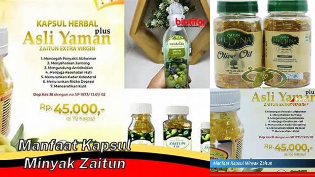 Temukan Manfaat Kapsul Minyak Zaitun yang Jarang Diketahui