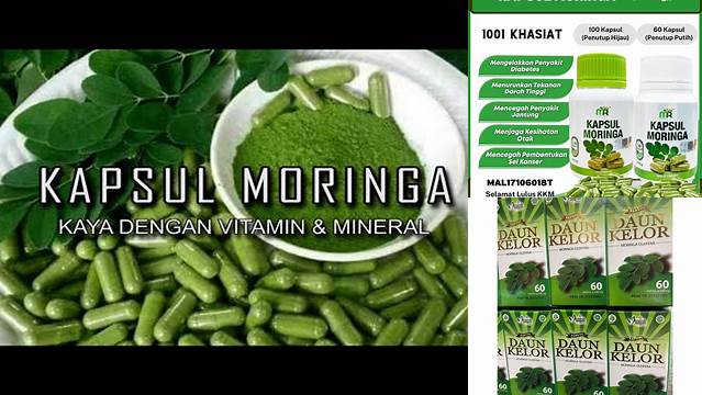 Manfaat Kapsul Moringa yang Jarang Diketahui