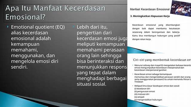 Temukan Manfaat Kecerdasan Emosional yang Jarang Diketahui