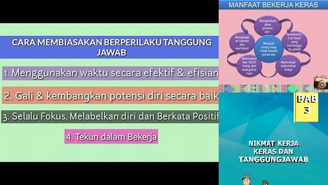 Terungkap Manfaat Kerja Keras dan Tanggung Jawab yang Jarang Diketahui