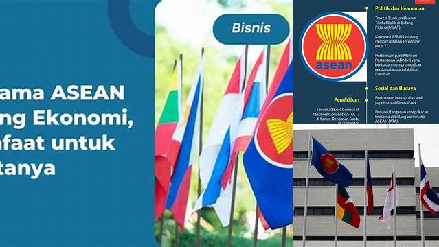 Temukan Manfaat Kerja Sama ASEAN yang Jarang Diketahui