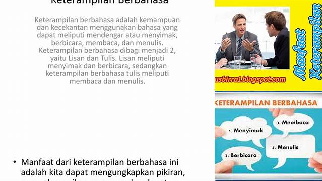 Temukan Manfaat Keterampilan Berbahasa yang Jarang Diketahui dan Akan Membuat Anda Takjub!