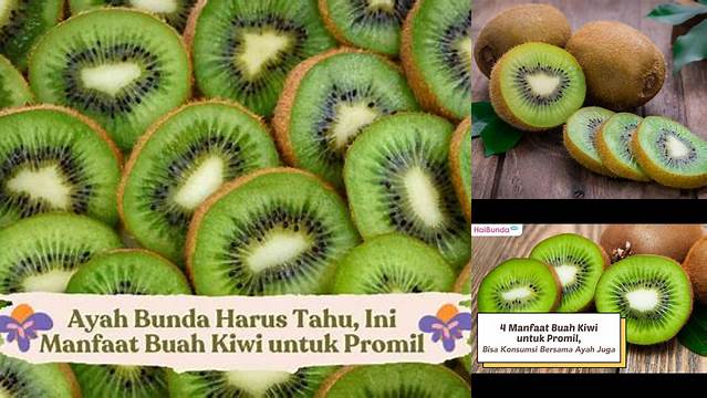 10 Manfaat Kiwi untuk Promil yang Jarang Diketahui