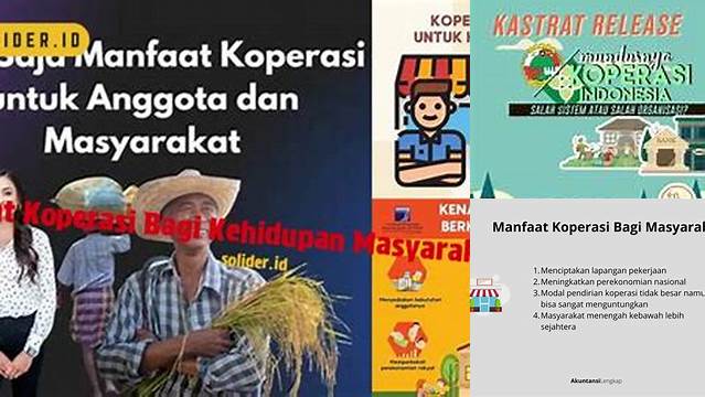 Ungkap Manfaat Koperasi yang Jarang Diketahui untuk Kehidupan Masyarakat