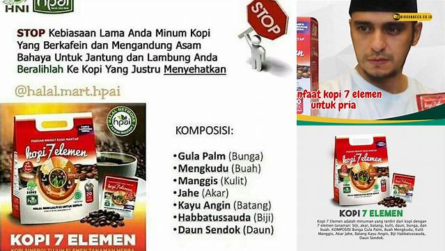 Manfaat Kopi 7 Elemen yang Jarang Diketahui untuk Pria