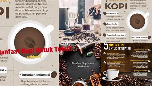 Temukan Berbagai Khasiat Kopi yang Jarang Diketahui untuk Tubuh Anda