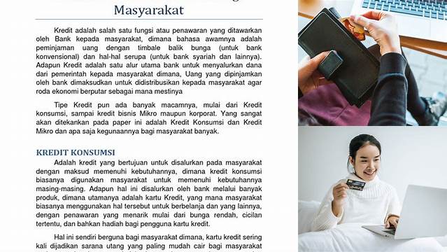Manfaat Kredit Bagi Masyarakat yang Jarang Diketahui
