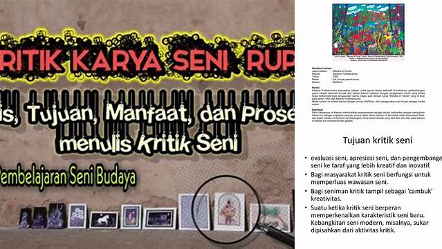 Pahami Manfaat Rahasia Kritik Karya Seni Rupa yang Jarang Diketahui