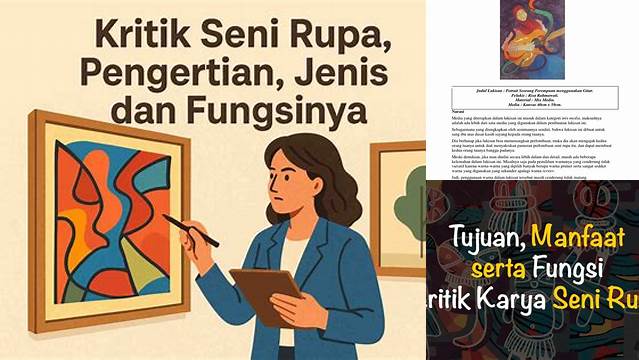 Temukan 10 Manfaat Kritik Seni Rupa yang Jarang Diketahui