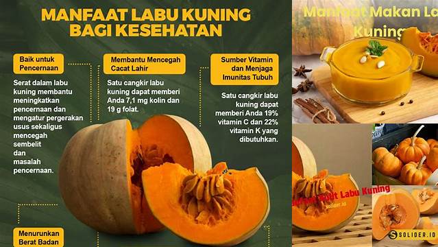 Temukan 7 Manfaat Kulit Labu Kuning yang Jarang Diketahui