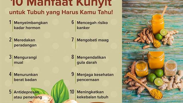 Manfaat Kunyit Asam yang Jarang Diketahui, Wajib Anda Ketahui! - 